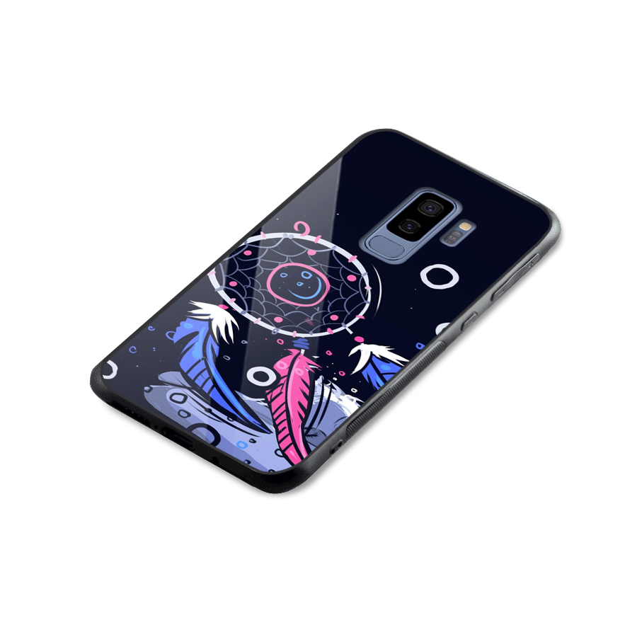 Dream Catcher Minimal Glass Back Case for Galaxy S9 Plus