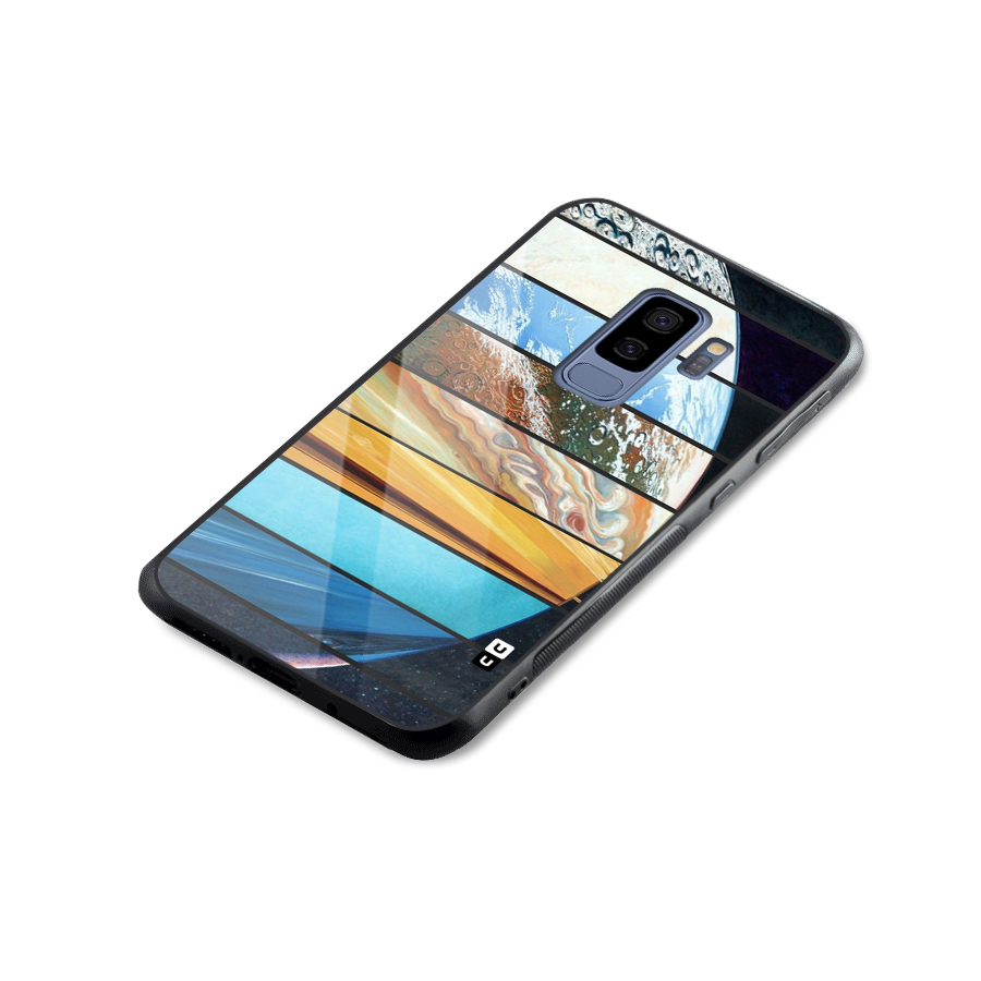 Earthly Design Glass Back Case for Galaxy S9 Plus