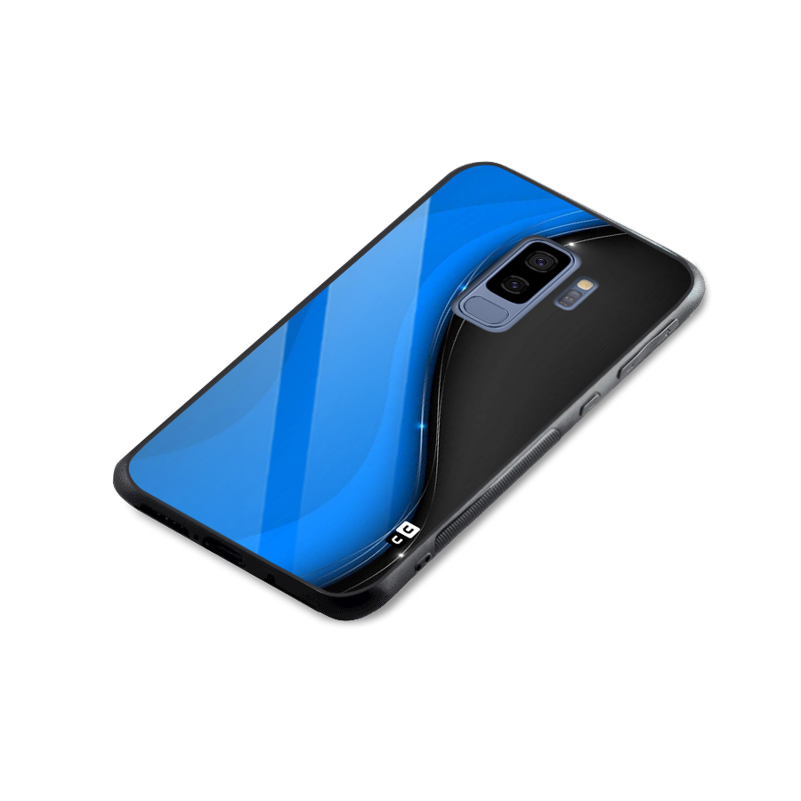 Flowing Colors Glass Back Case for Galaxy S9 Plus