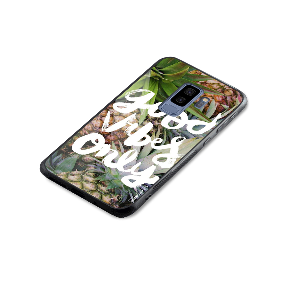 Forest Vibes Glass Back Case for Galaxy S9 Plus