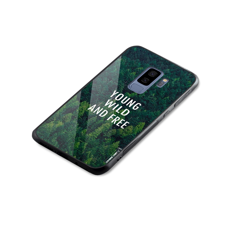 Forest Wanderlust Glass Back Case for Galaxy S9 Plus