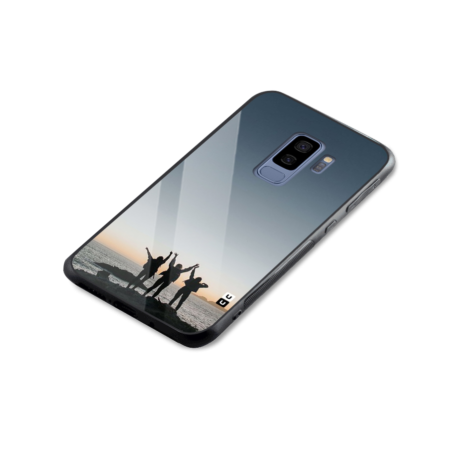 Friendship Glass Back Case for Galaxy S9 Plus