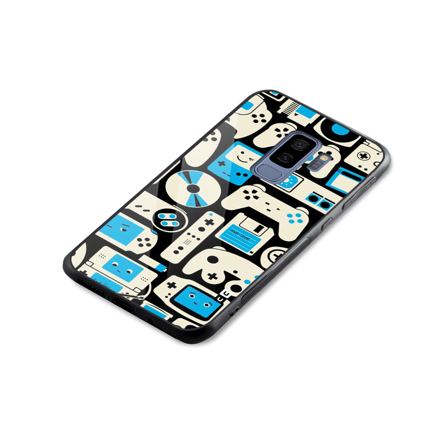 Gamers Glass Back Case for Galaxy S9 Plus