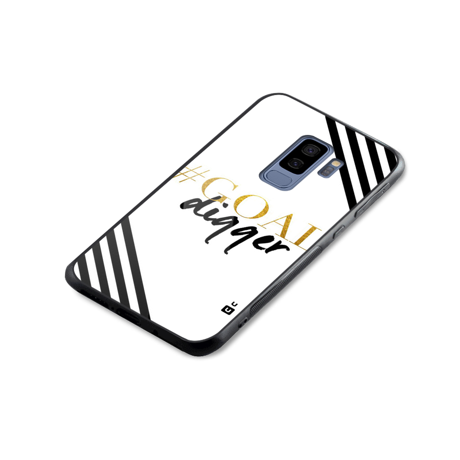 Goal Digger Glass Back Case for Galaxy S9 Plus