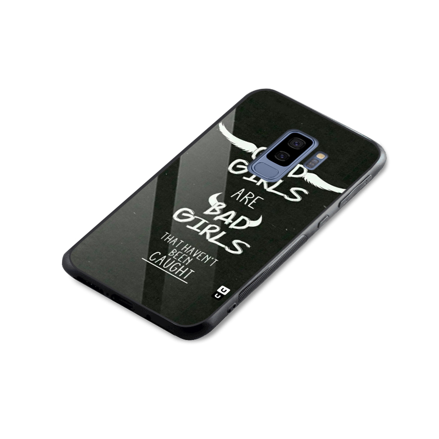 Good Bad Girls Glass Back Case for Galaxy S9 Plus