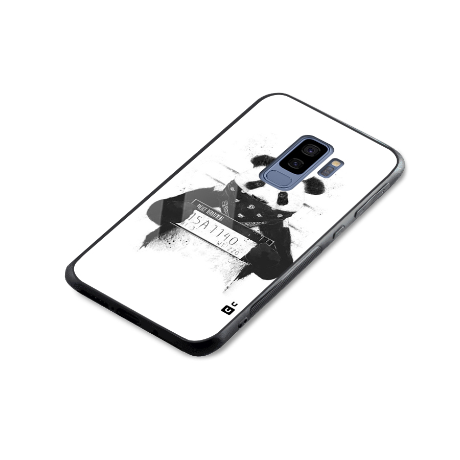 Guilty Panda Glass Back Case for Galaxy S9 Plus