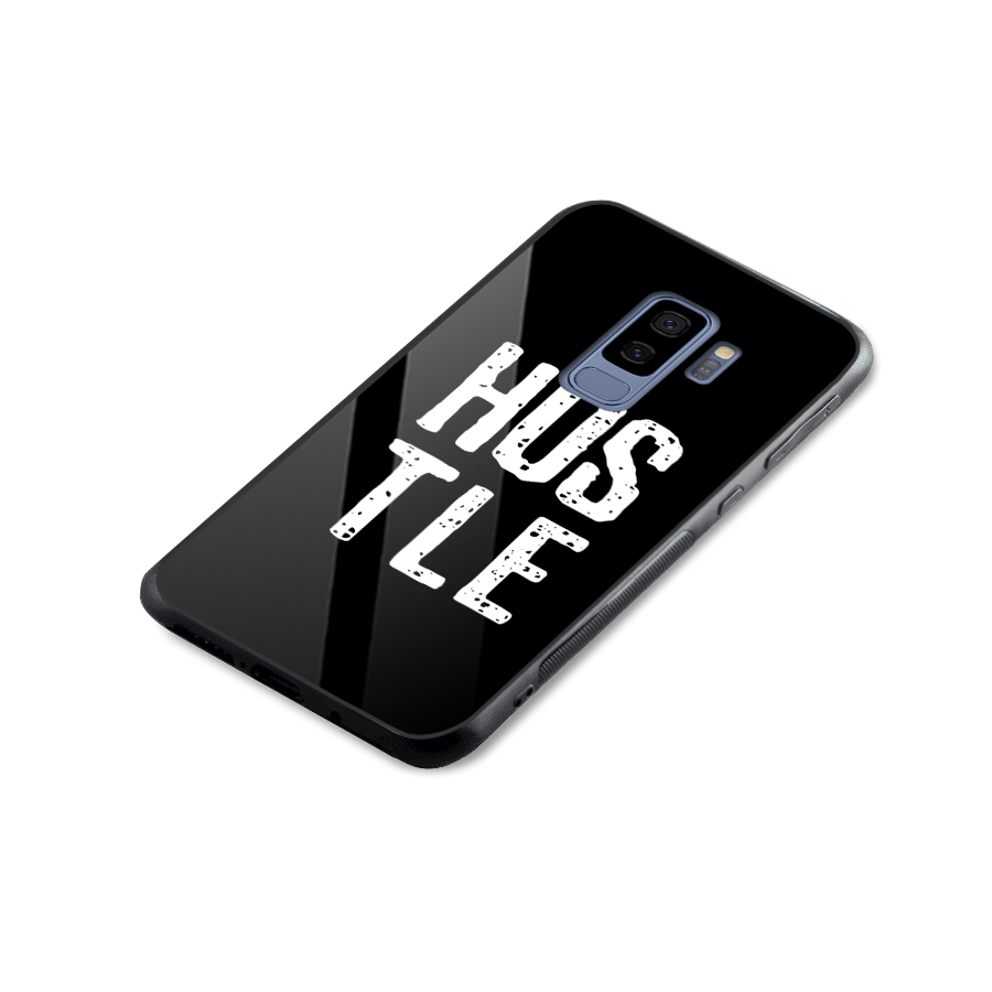 Hustle Glass Back Case for Galaxy S9 Plus