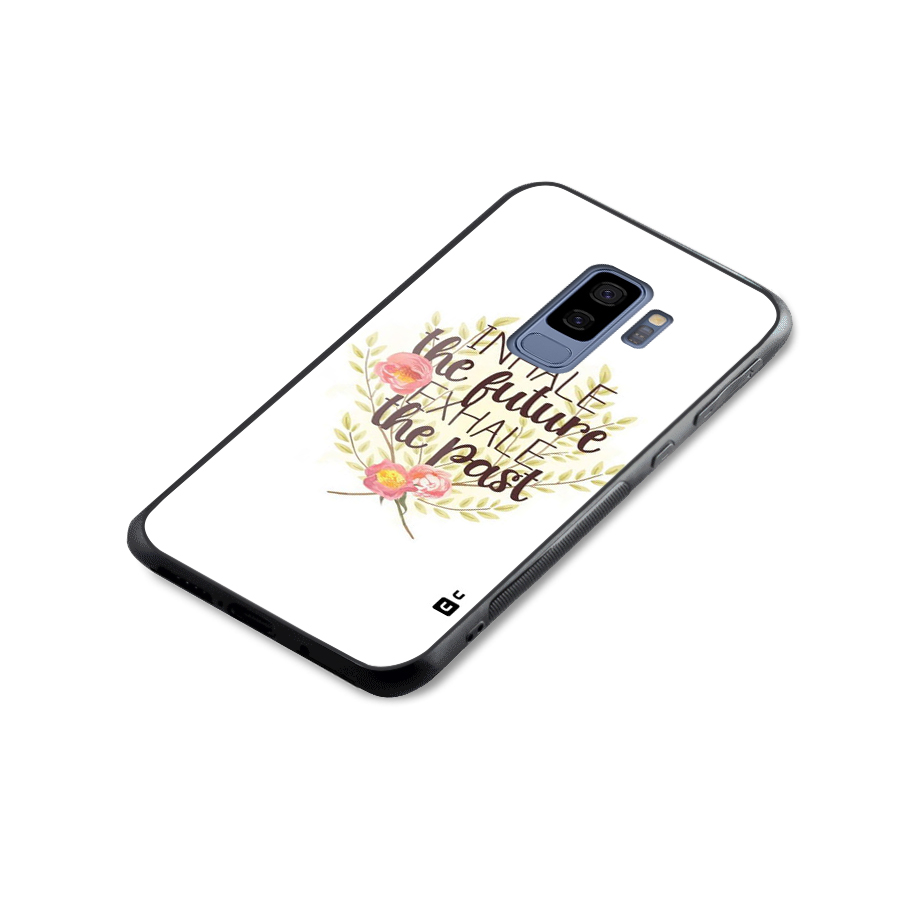 Inhale Future Glass Back Case for Galaxy S9 Plus