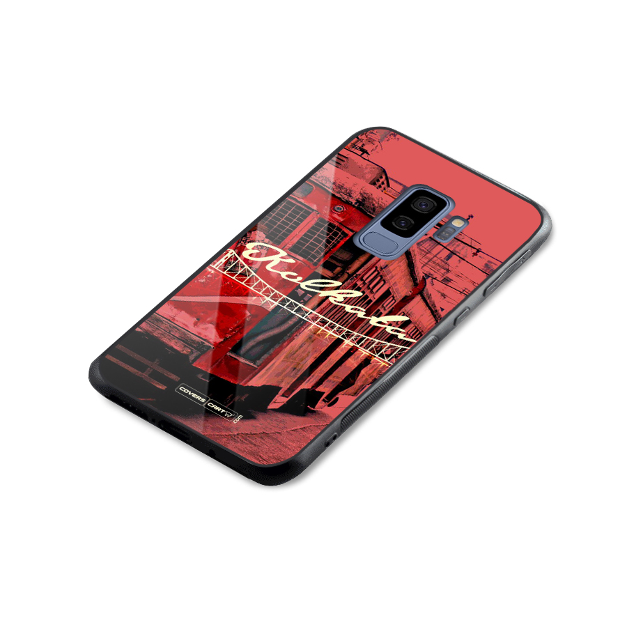 Kolkata Citystyle Glass Back Case for Galaxy S9 Plus