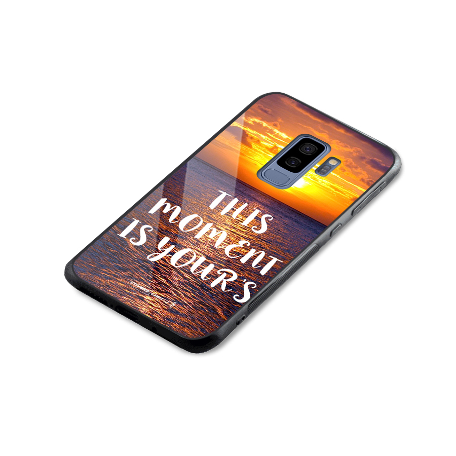 Moments Glass Back Case for Galaxy S9 Plus