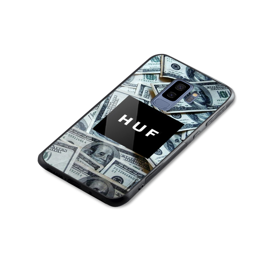 Money Life Glass Back Case for Galaxy S9 Plus