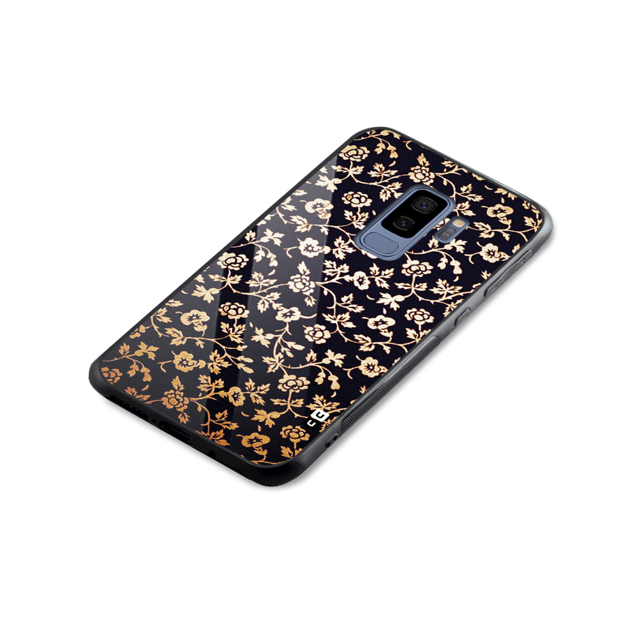 Most Beautiful Floral Glass Back Case for Galaxy S9 Plus