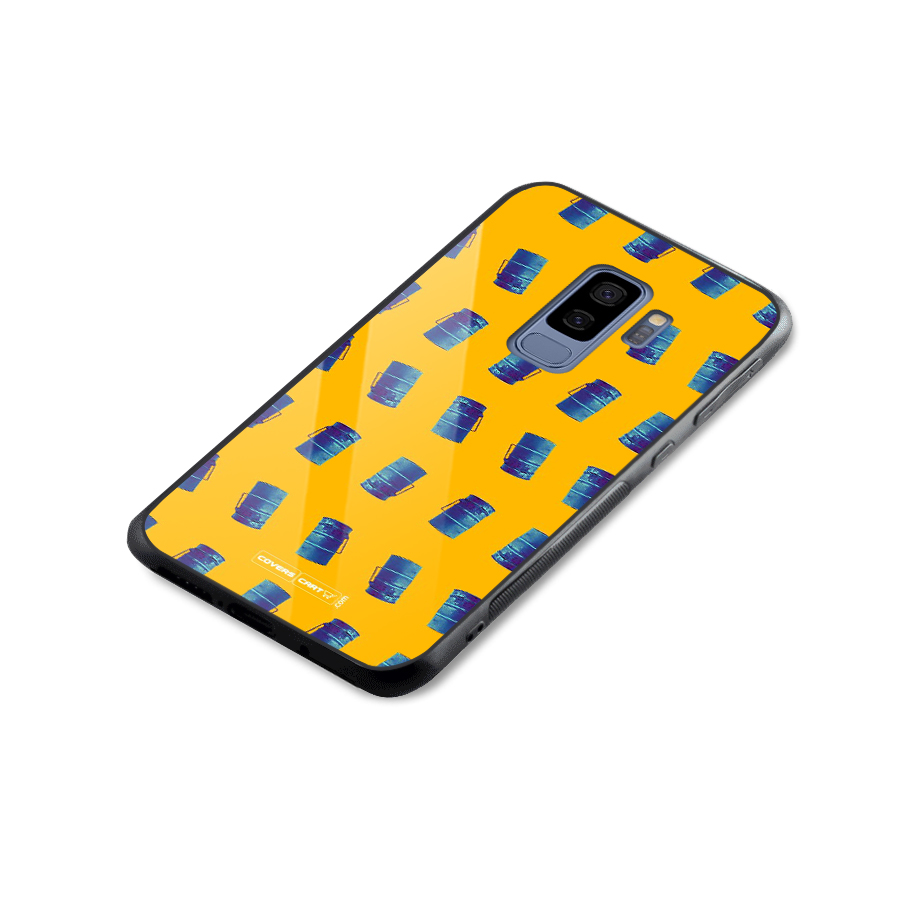 Mumbai Citystyle Glass Back Case for Galaxy S9 Plus