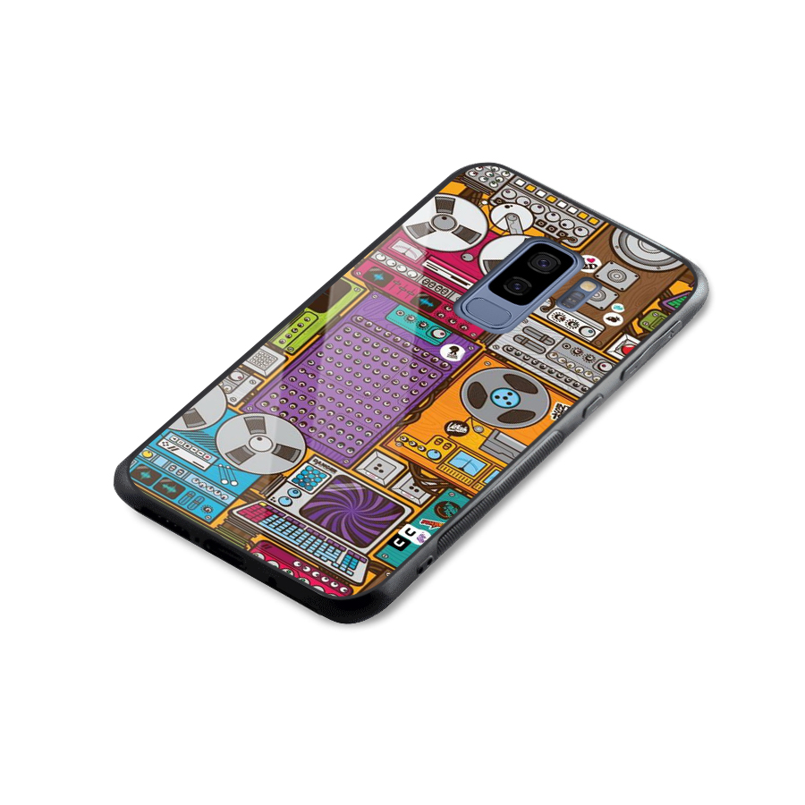 Music Decks Glass Back Case for Galaxy S9 Plus