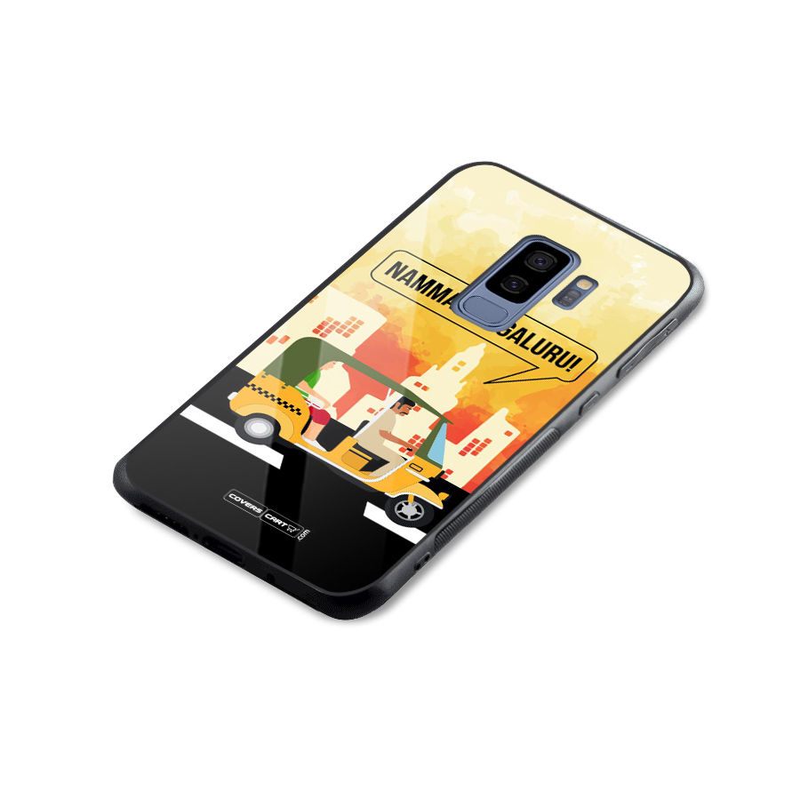 Namma Bengaluru Glass Back Case for Galaxy S9 Plus