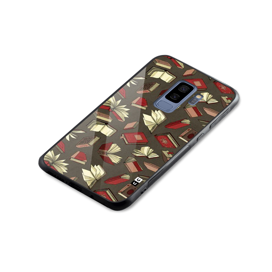 Nerd Head Glass Back Case for Galaxy S9 Plus