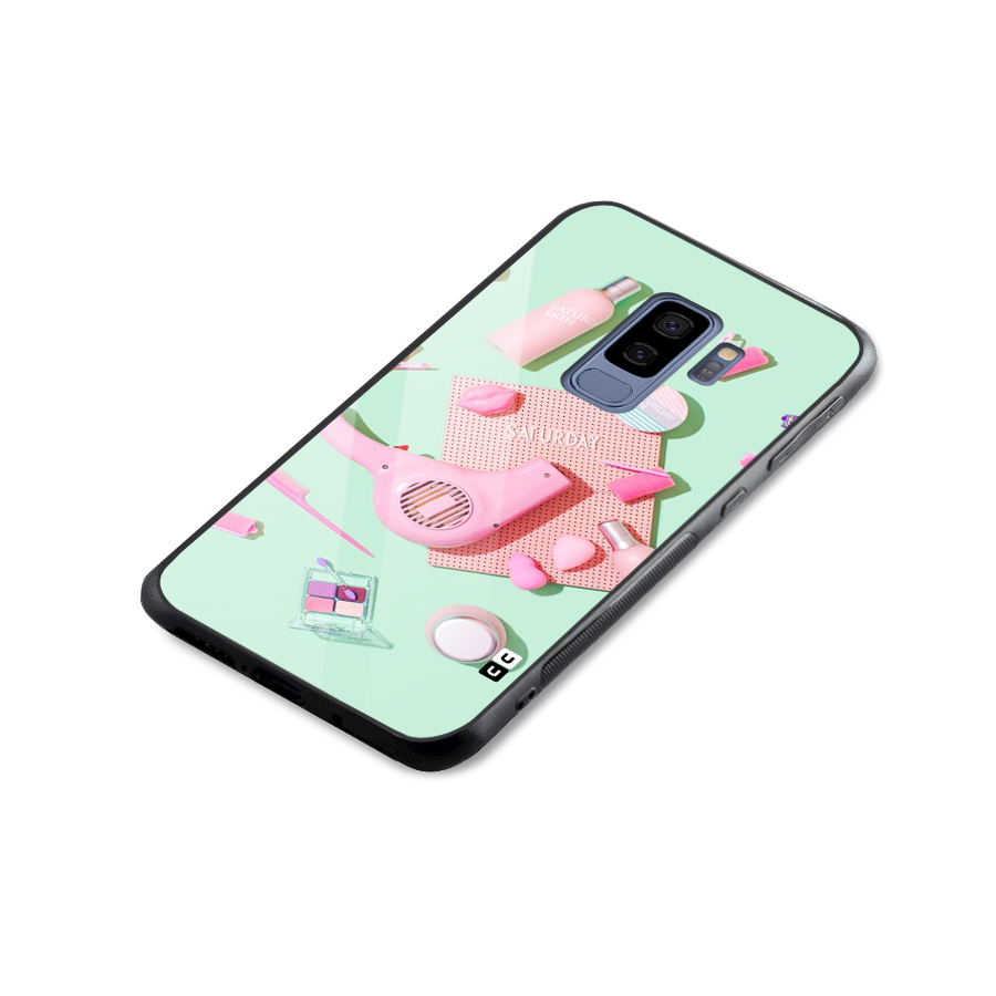 Night Out Slay Glass Back Case for Galaxy S9 Plus