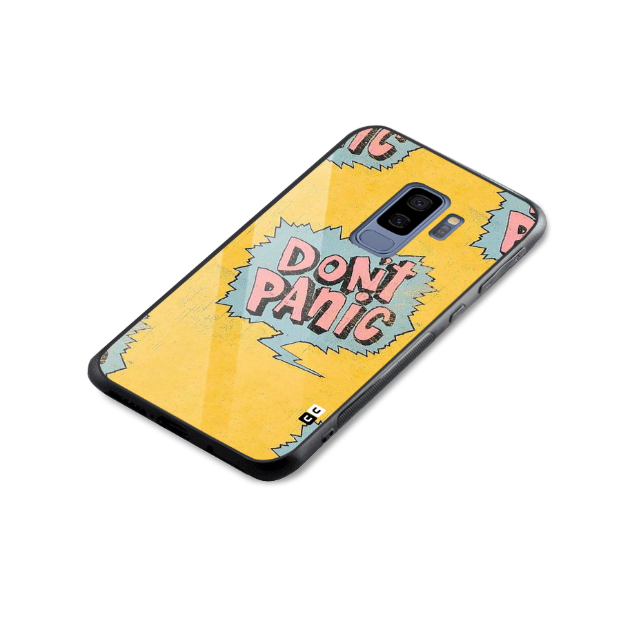 No Panic Glass Back Case for Galaxy S9 Plus