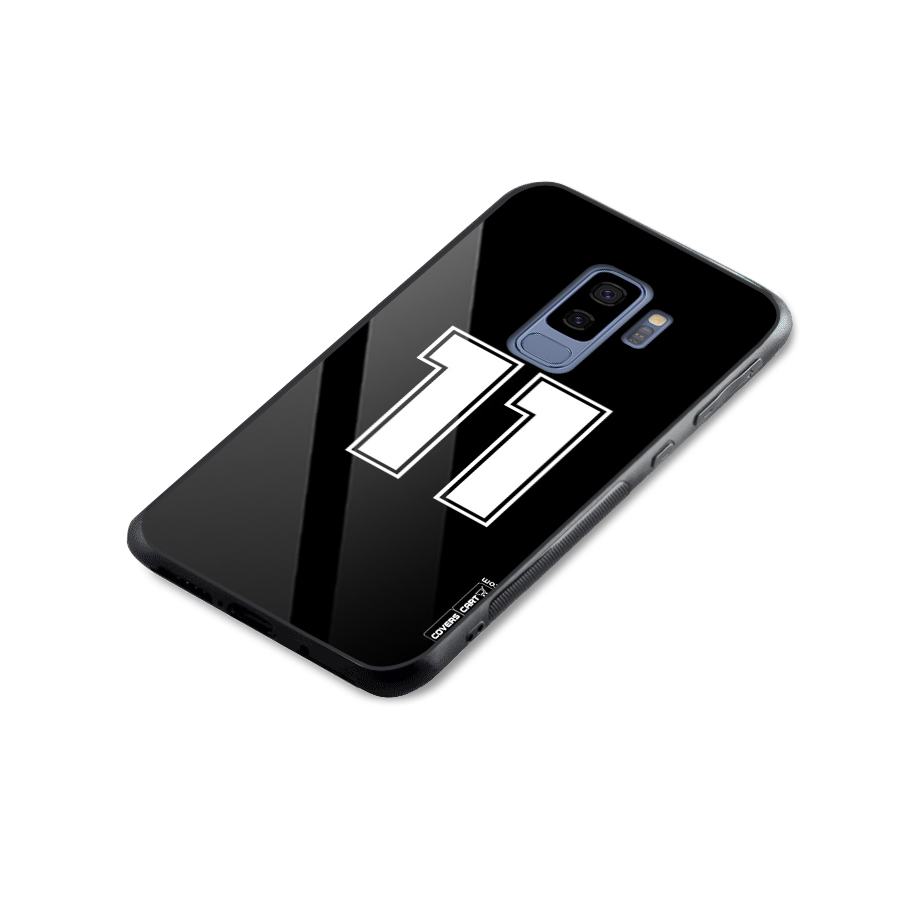 Number 11 Glass Back Case for Galaxy S9 Plus