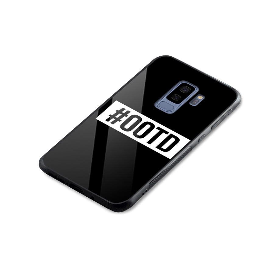 OOTD Glass Back Case for Galaxy S9 Plus