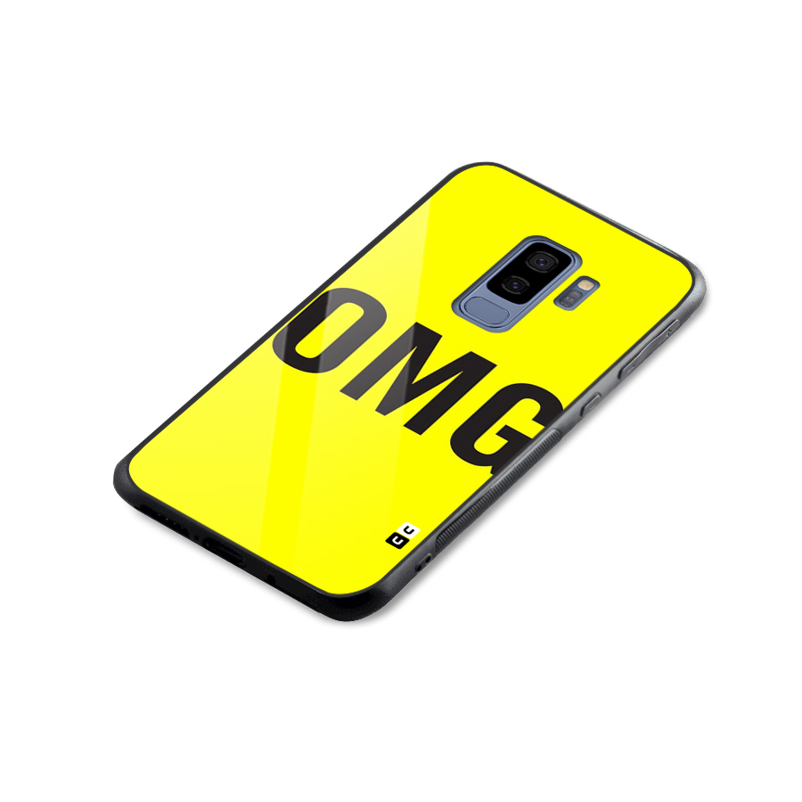 Oh My God Glass Back Case for Galaxy S9 Plus