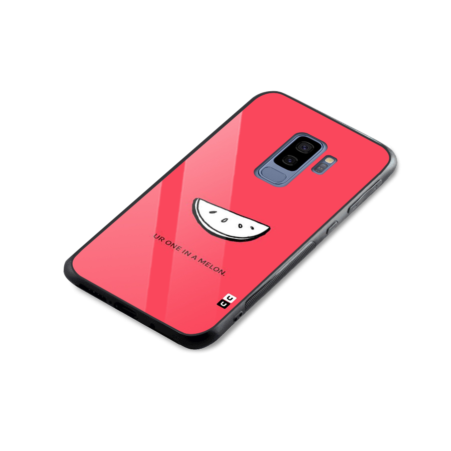 One In Melon Glass Back Case for Galaxy S9 Plus