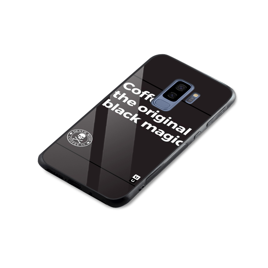 Original Black Magic Glass Back Case for Galaxy S9 Plus