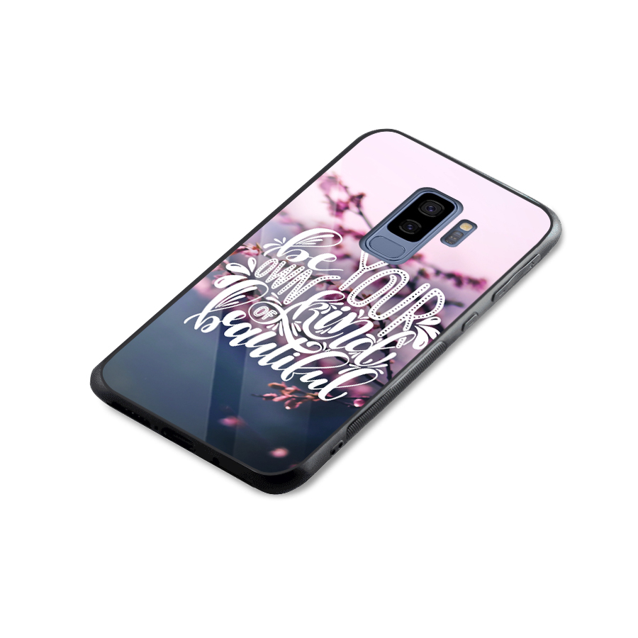 Own Kind of Beautiful Glass Back Case for Galaxy S9 Plus