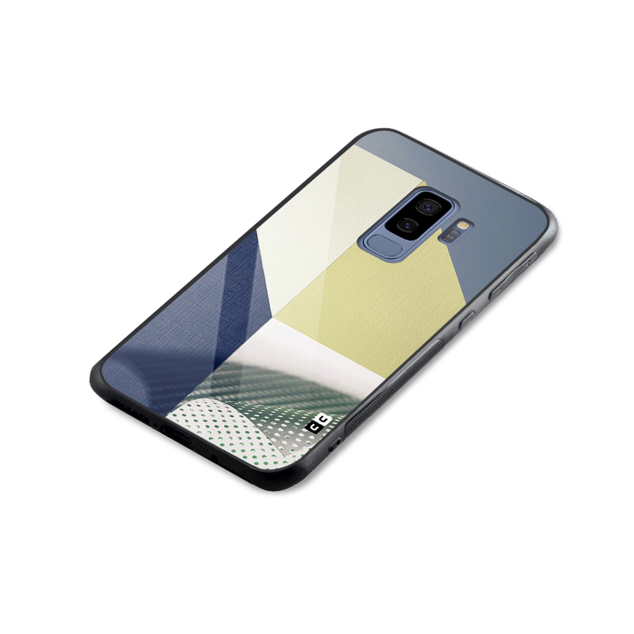 Paper Art Glass Back Case for Galaxy S9 Plus