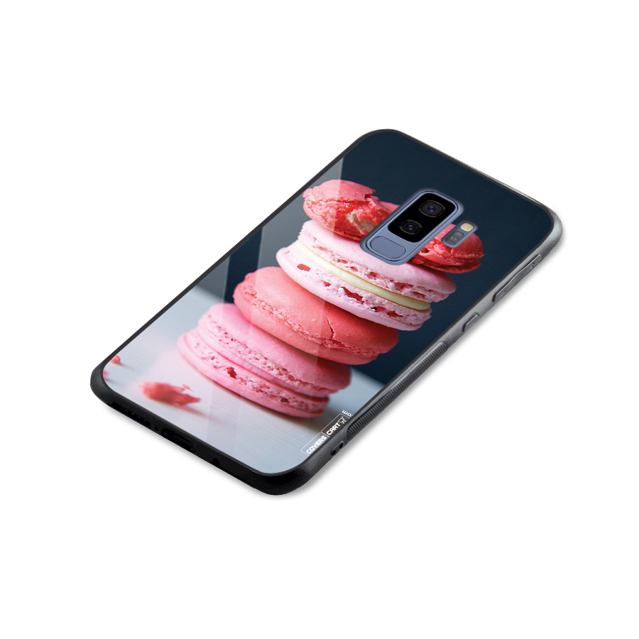 Pastel Macroons Glass Back Case for Galaxy S9 Plus