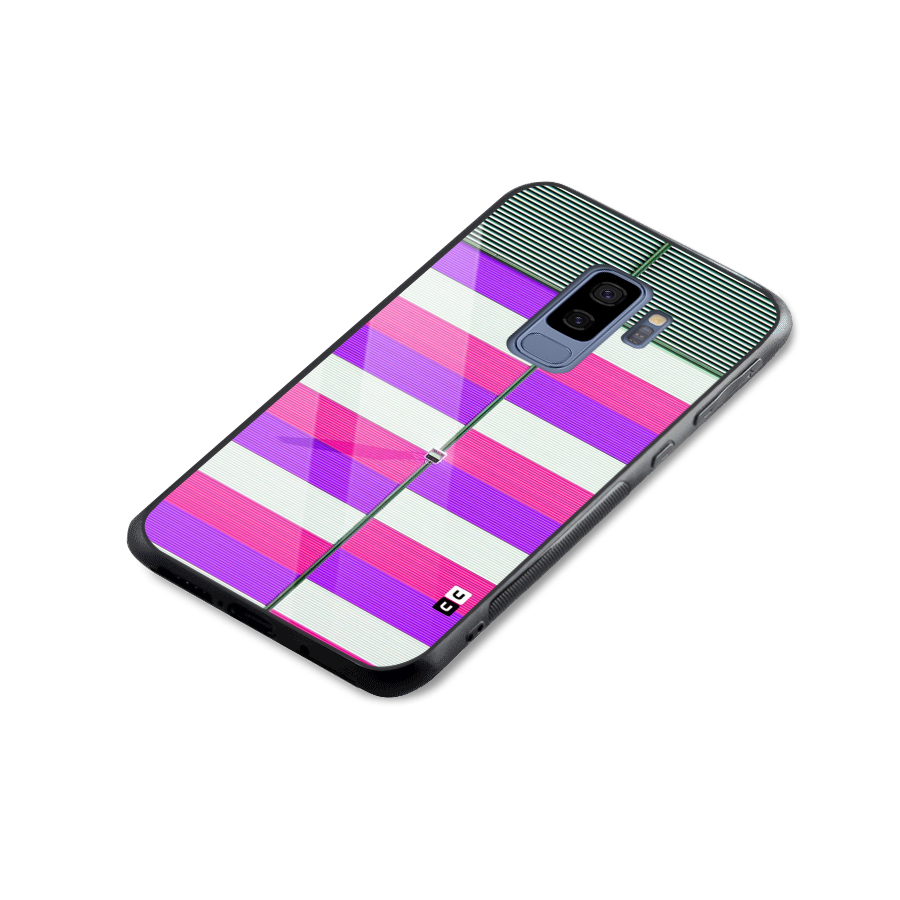 Patterns City Glass Back Case for Galaxy S9 Plus