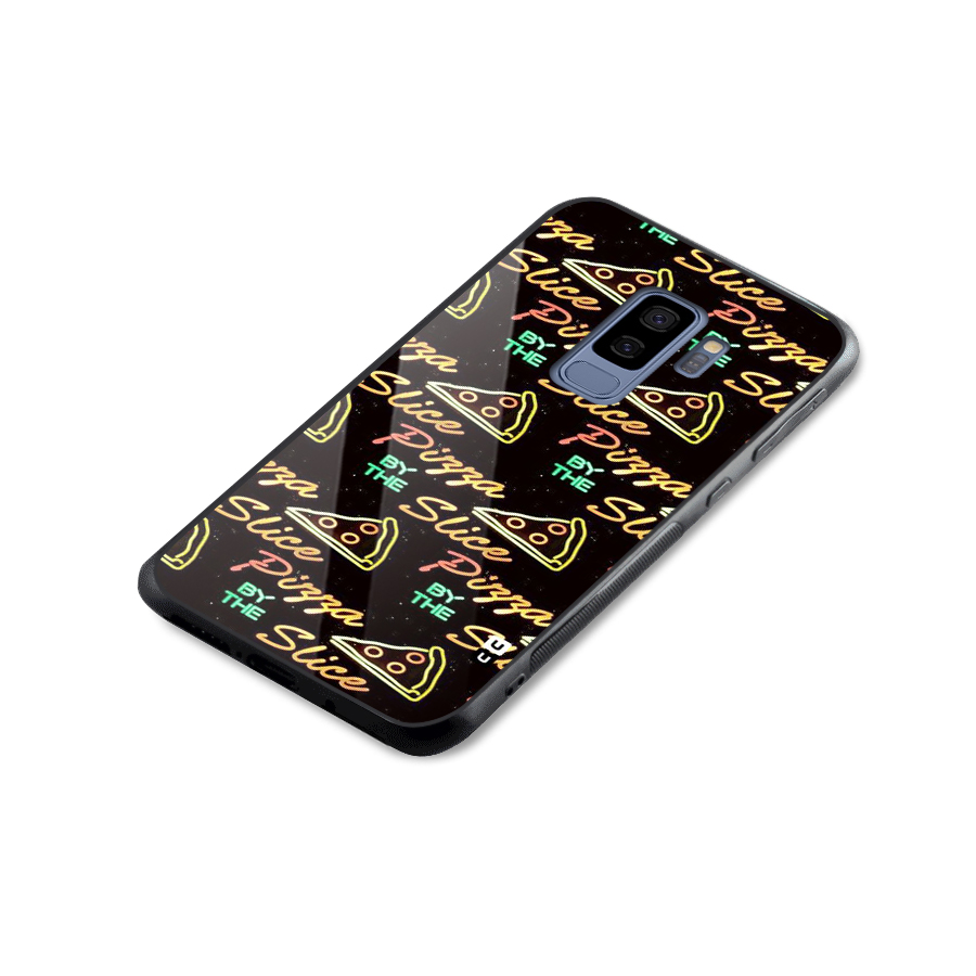 Pizza By Slice Glass Back Case for Galaxy S9 Plus
