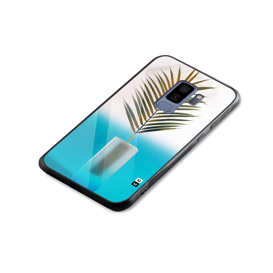 Plant Home Art Glass Back Case for Galaxy S9 Plus