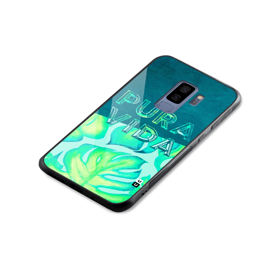 Pre Vida Glass Back Case for Galaxy S9 Plus