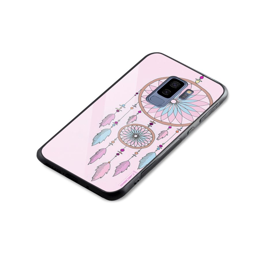 Pretty Dream Catcher Glass Back Case for Galaxy S9 Plus