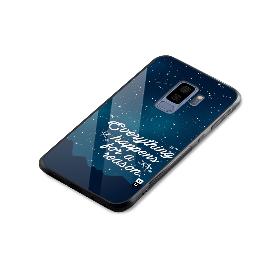 Reason Sky Glass Back Case for Galaxy S9 Plus