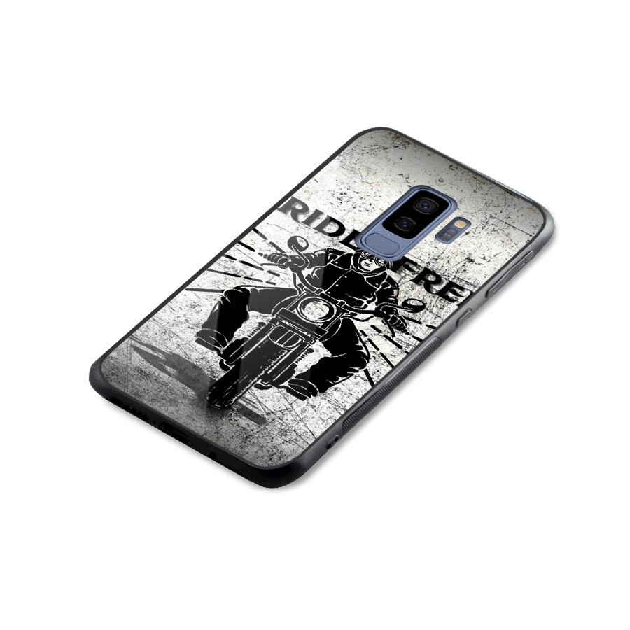 Ride Free Glass Back Case for Galaxy S9 Plus