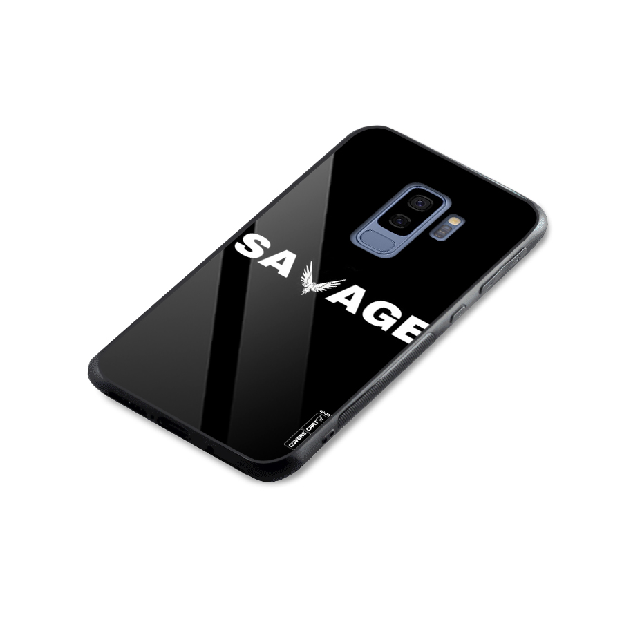Savage Glass Back Case for Galaxy S9 Plus