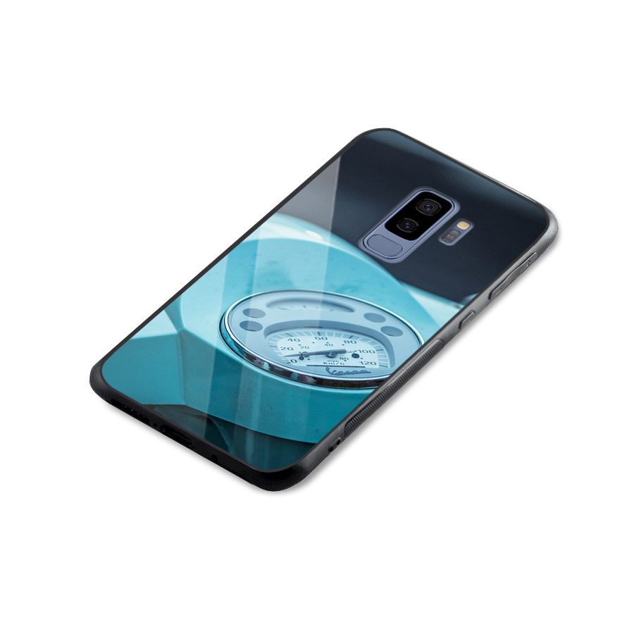 Scooter Meter Glass Back Case for Galaxy S9 Plus