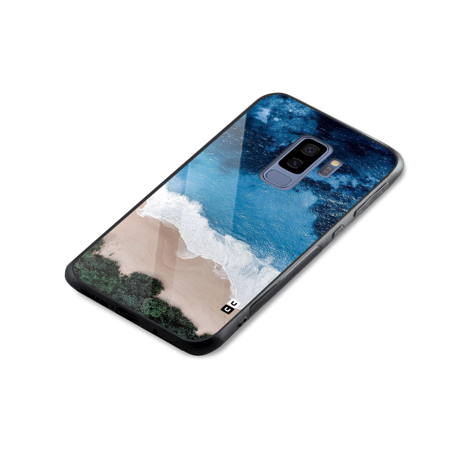 Seaside Glass Back Case for Galaxy S9 Plus