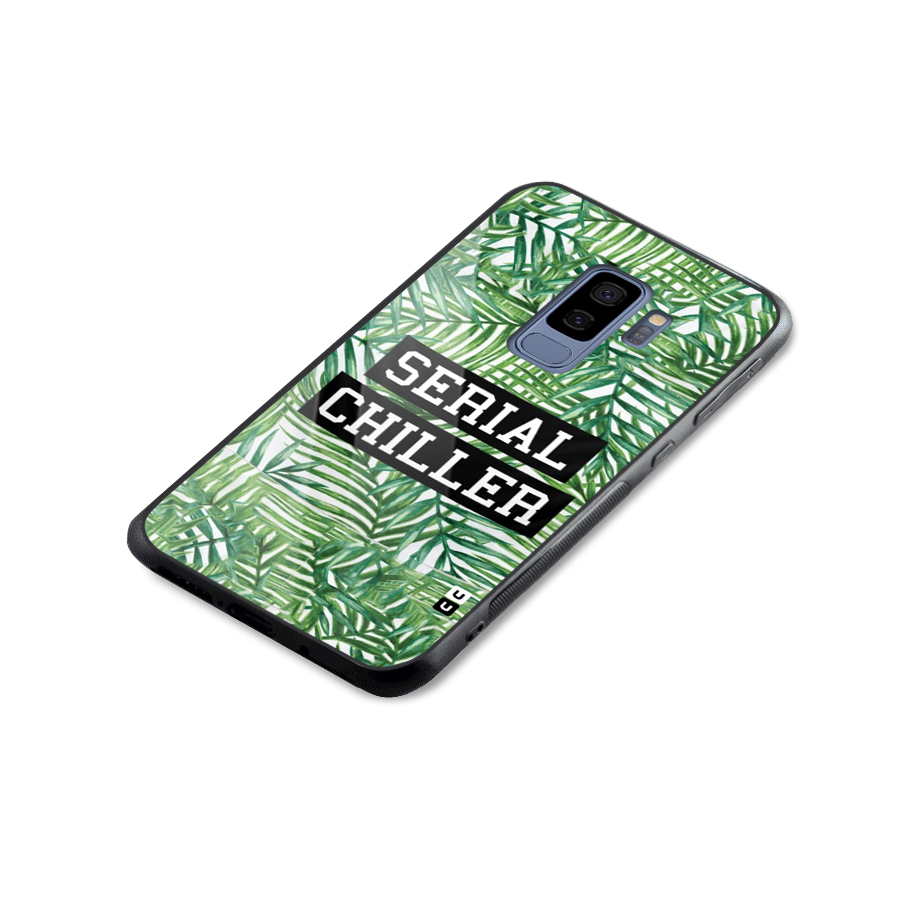 Serial Chiller Glass Back Case for Galaxy S9 Plus