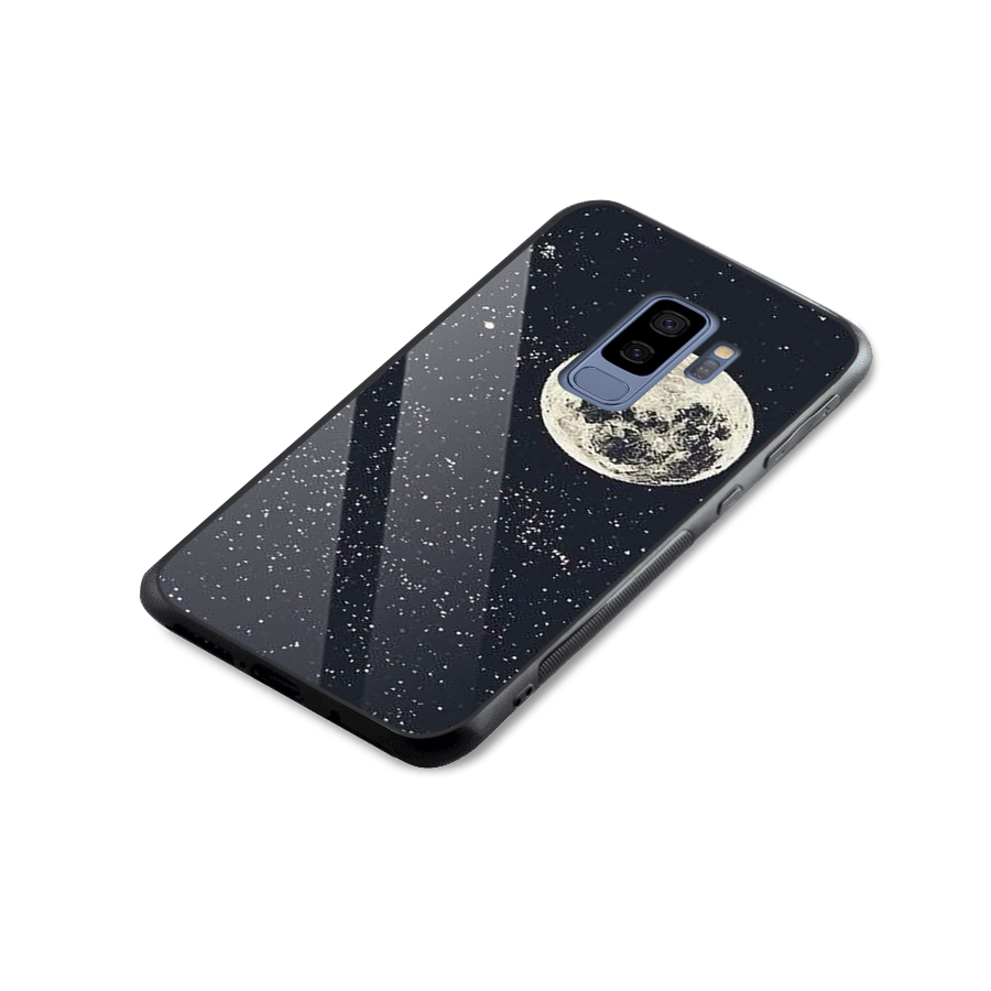 Simple Galaxy Glass Back Case for Galaxy S9 Plus