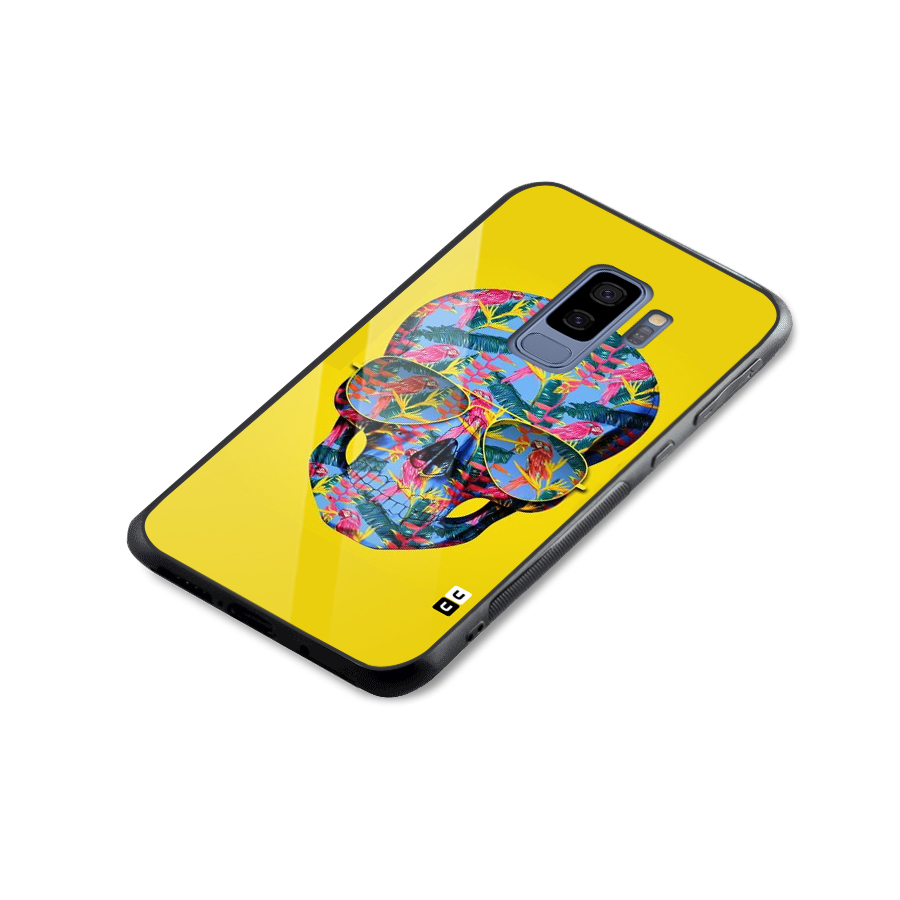 Skull Swag Glass Back Case for Galaxy S9 Plus
