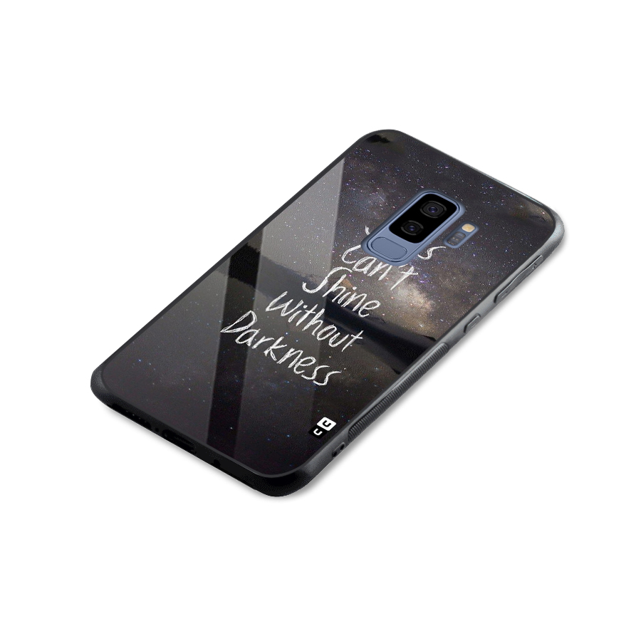 Stars Shine Glass Back Case for Galaxy S9 Plus
