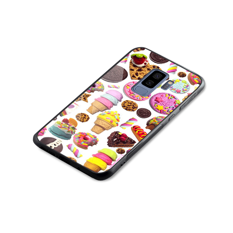 Sugar Rush Glass Back Case for Galaxy S9 Plus