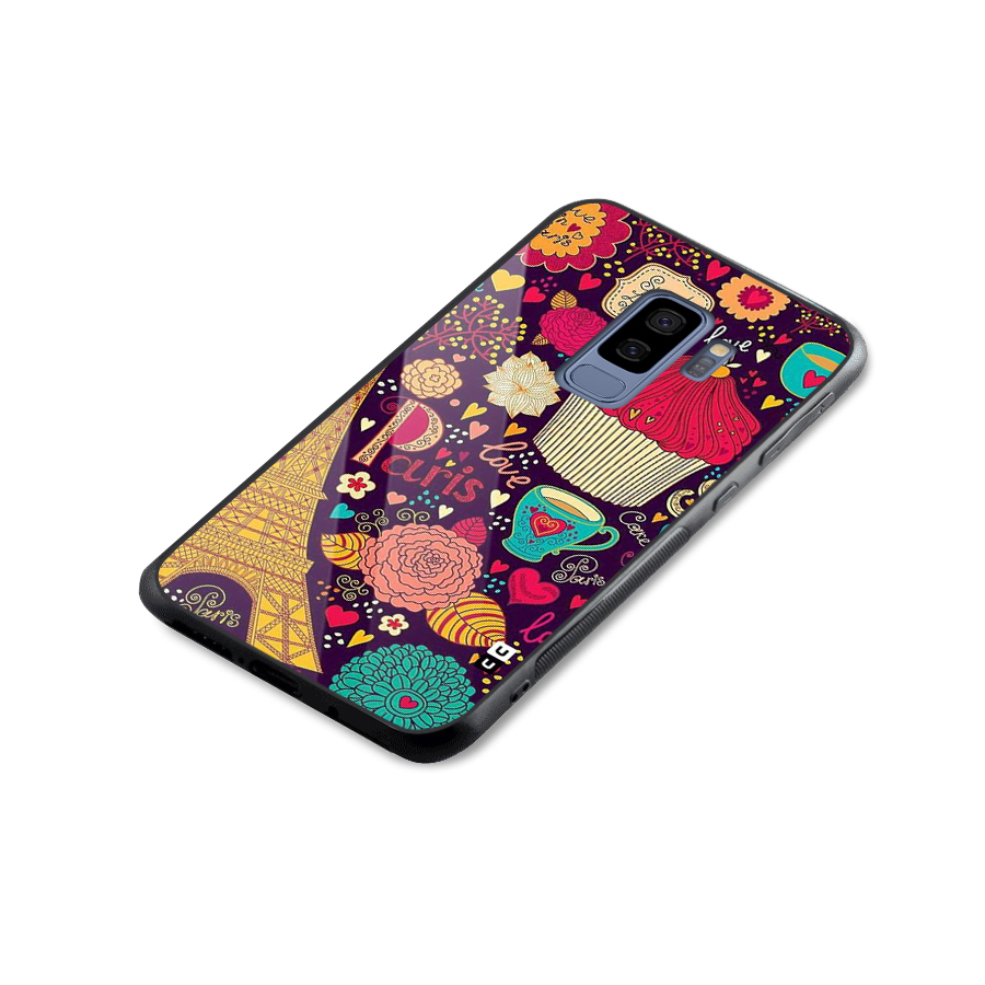 Sweet Love Glass Back Case for Galaxy S9 Plus
