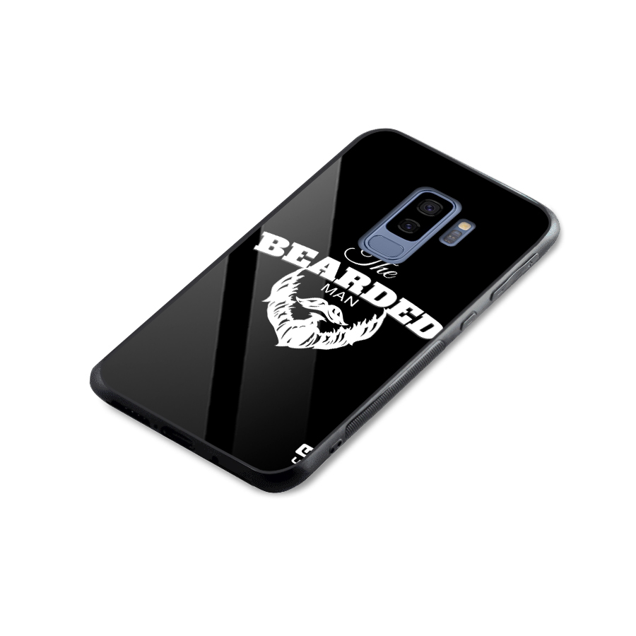 The Bearded Man Glass Back Case for Galaxy S9 Plus