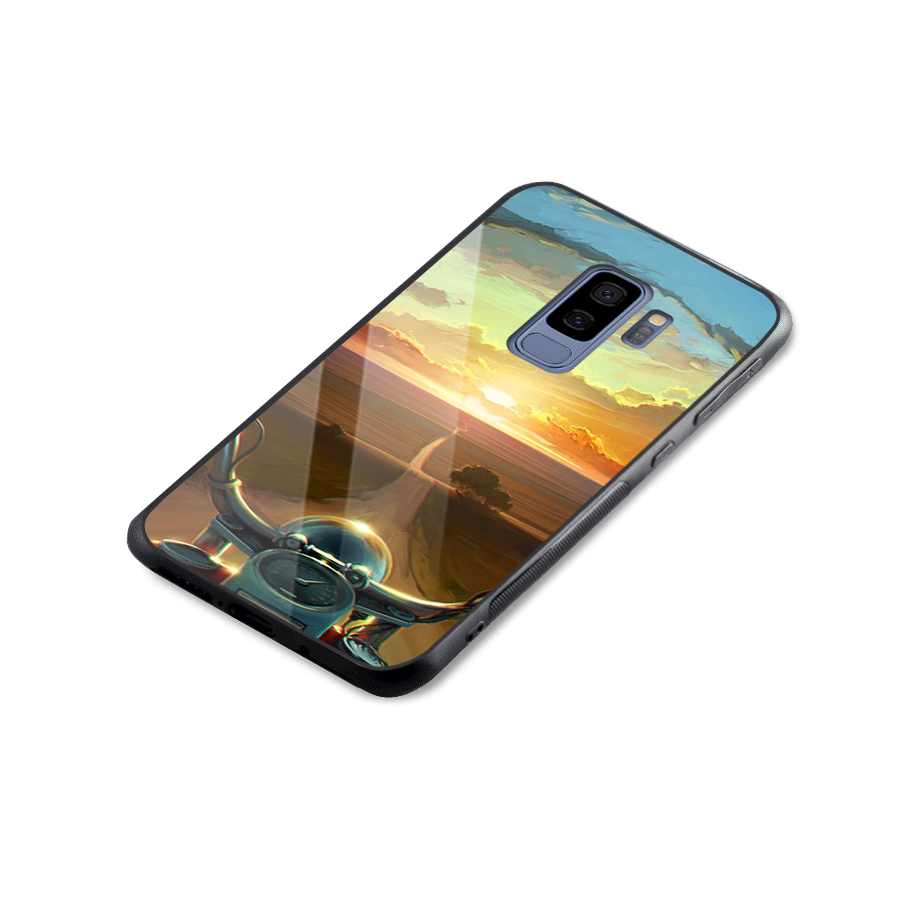 The Long Ride Glass Back Case for Galaxy S9 Plus