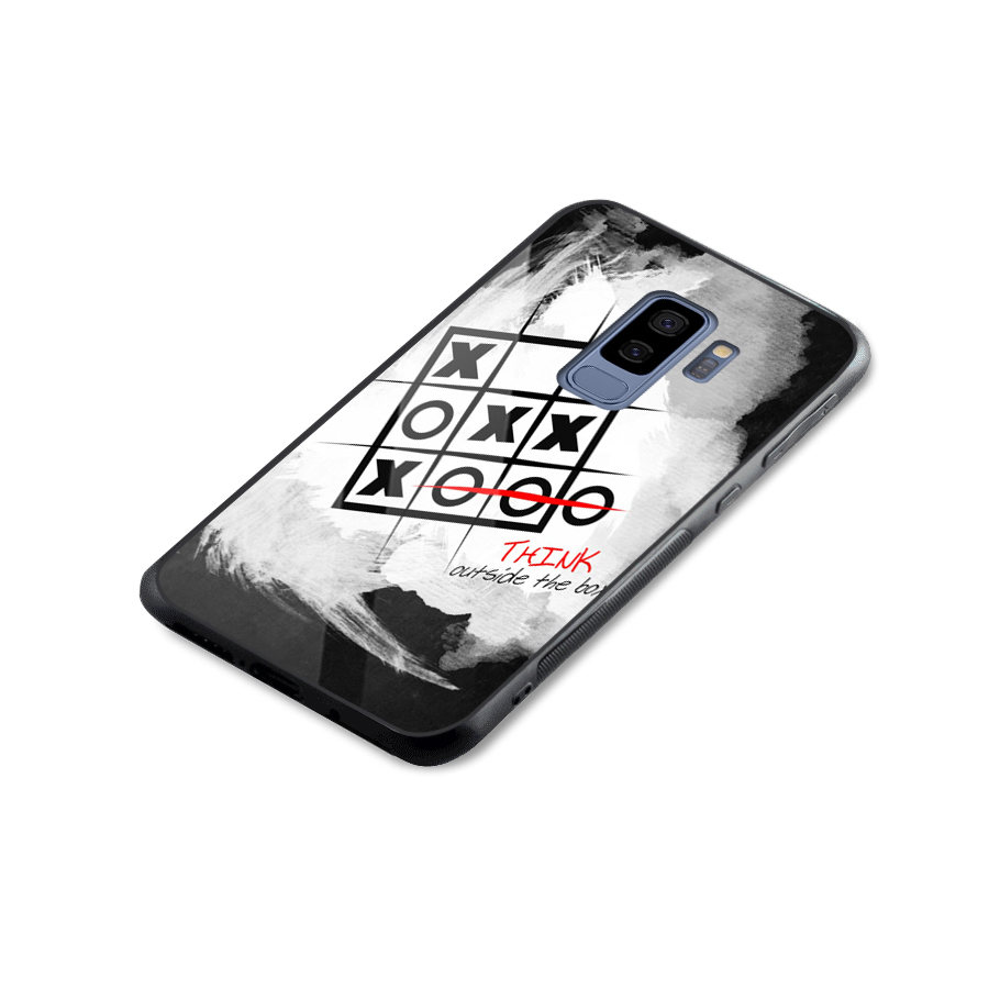 Think Box Glass Back Case for Galaxy S9 Plus