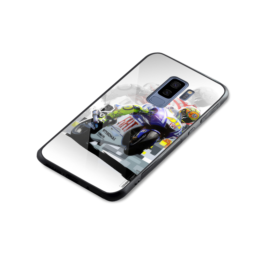Valentino Rossi Glass Back Case for Galaxy S9 Plus